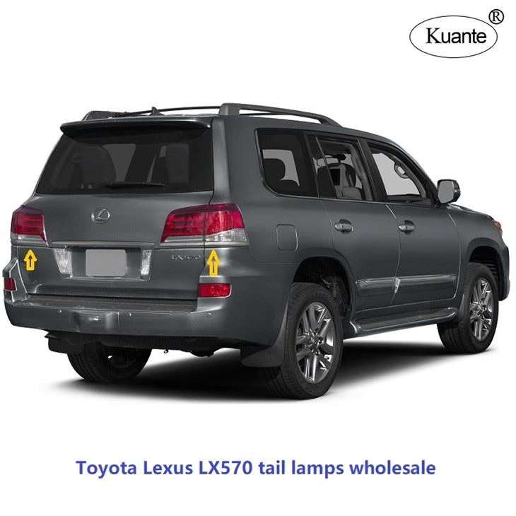 Lămpi auto 12V Faruri spate cu LED pentru Toyota Lexus LX570 2012 2013 2014 2015