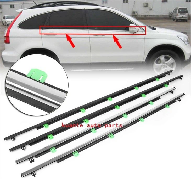 Mașină în afara geamului Tăierea garniturilor de garnitură de garnitură de garnitură de etanșare a centurii de etanșare pentru Honda CR-V 2007 2008 2009 2010 2011