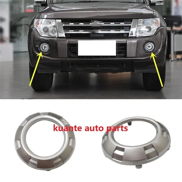 Inel de lumini de ceață argintiu pentru Mitsubishi PAJERO V97 V93