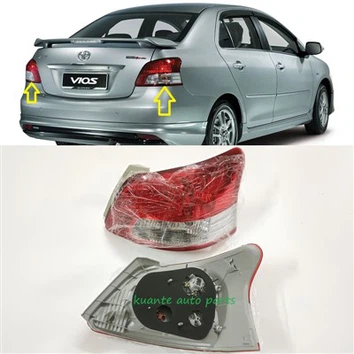 Lumina spate a mașinii pentru Toyota VIOS 2008 81560-0 d 220 81550-0 d 220 212-19 q4